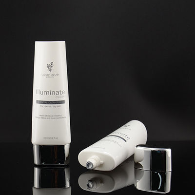 tubo cosmético do tubo da fundação de 40mm que empacota os tubos cosméticos vazios ovais super 180ml
