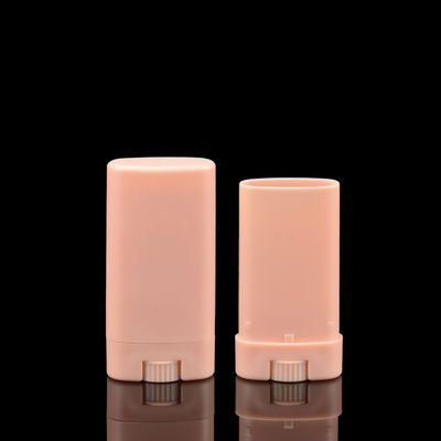 Plano vazio cosmético oval do gel da garrafa 15g da vara de desodorizante do ODM 15ml oval para o gel