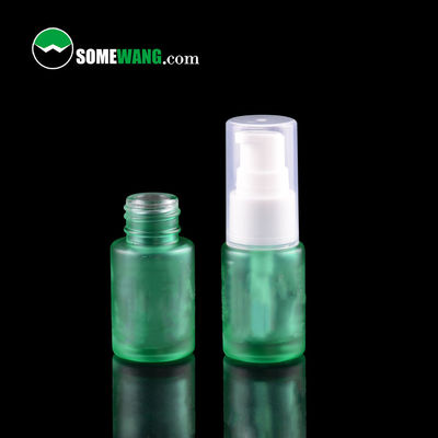 Skincare luxuoso que empacota a garrafa personalizada 15ml do conta-gotas vazia