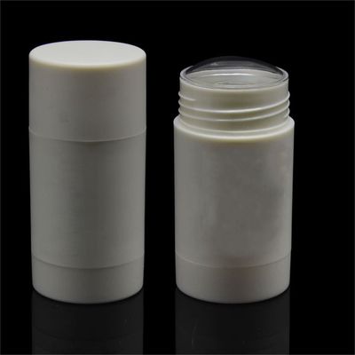 do volume grande redondo da garrafa 43MM da vara de desodorizante de 50ml PP recipientes cosméticos vazios