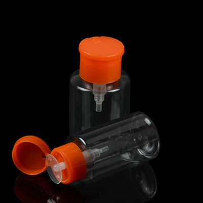 garrafa cosmética do removedor do verniz para as unhas da garrafa do ANIMAL DE ESTIMAÇÃO de 3.3oz 100ml com a bomba polonesa do removedor