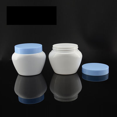 O plástico geado de galvanização do ANIMAL DE ESTIMAÇÃO range o frasco reciclável do creme dos cuidados com a pele 50ml