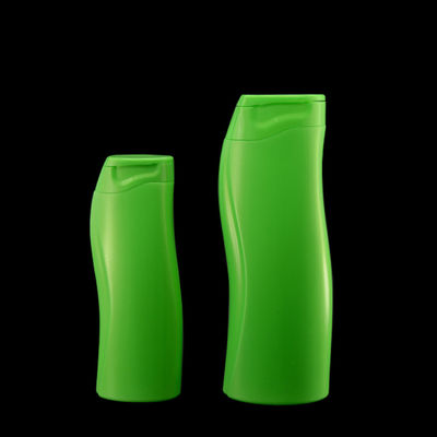 garrafa vazia do distribuidor de Flip Top Shampoo And Conditioner da garrafa do champô do verde 400ml