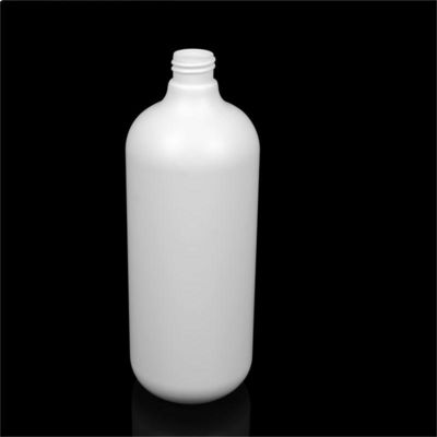 garrafas plásticas vazias da garrafa 28/410 cosmético do PE 1000ml para o PCR do óleo de cabelo volume grande