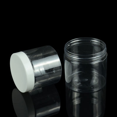 recipientes livres plásticos transparentes do desodorizante do PCR Bpa do frasco do ANIMAL DE ESTIMAÇÃO do alimento de 100ml 200ml 250ml