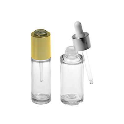 ODM cosmético cosmético luxuoso de Withd Ropper do recipiente do óleo essencial da garrafa de 40ml PETG
