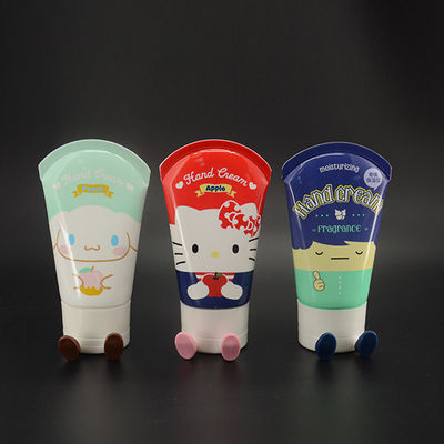 35ml à mão recarregável do PE 110ml desnatam os tubos pequenos do tubo 5mm do creme da mão