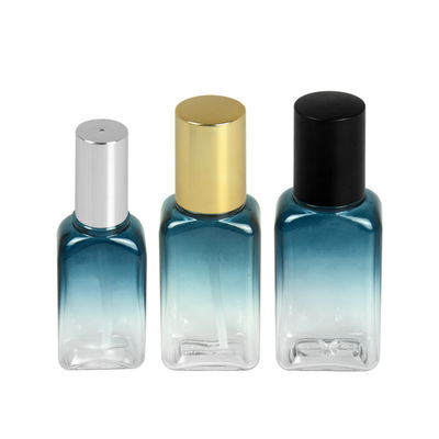 garrafas plásticas vazias do quadrado de 60ml 100ml 120ml para a garrafa do soro da loção com bomba