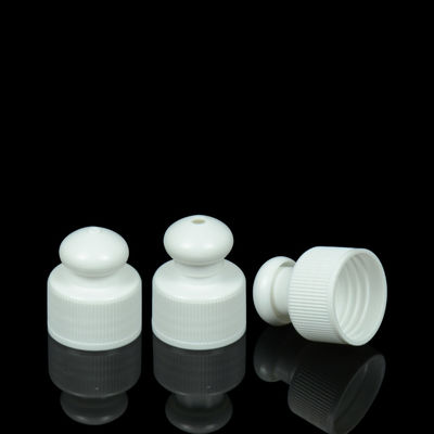 20/410 24/410 de tampão plástico push pull Matte Spraying de Flip Top Lids Plastic Nozzle
