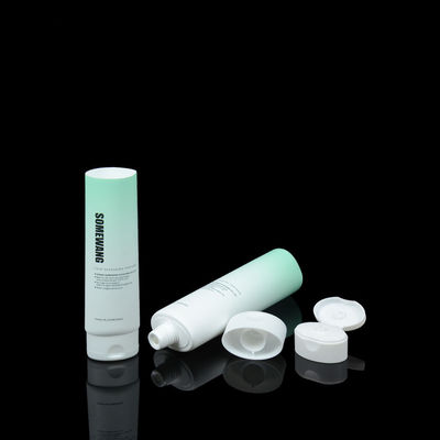 tubo cosmético do tubo da fundação de 40mm que empacota os tubos cosméticos vazios ovais super 180ml