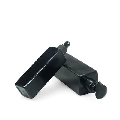 quadrado preto 4oz plástico 6oz da garrafa cosmética do ANIMAL DE ESTIMAÇÃO de 120ml 240ml