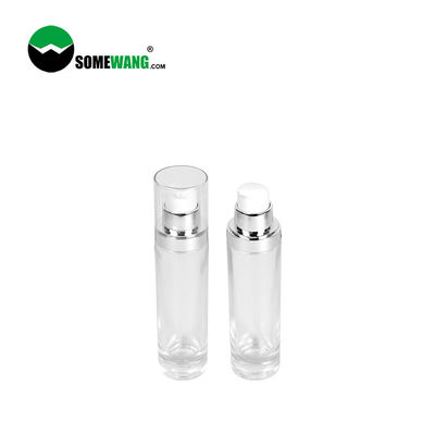ANIMAL DE ESTIMAÇÃO Amber Frosted Dropper Bottles cosmética do recipiente do óleo essencial de 30ml 60ml