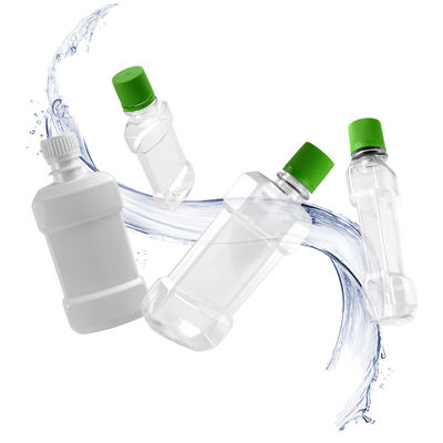 garrafa branca do colutório de 100ml Somewang com tampão plástico 44.5cm 142MM