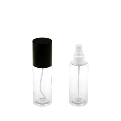 da garrafa lisa do animal de estimação do cilindro de 106mm garrafa plástica transparente grande da tampa 100ml