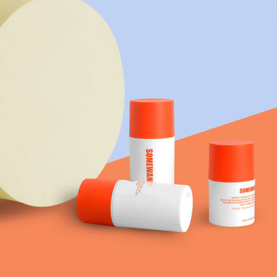 cuidados com a pele mal ventilados cosméticos da garrafa da bomba de 15ml 20ml que empacotam o branco claro