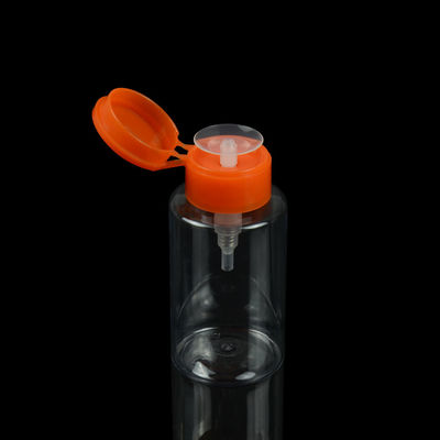 garrafa cosmética do removedor do verniz para as unhas da garrafa do ANIMAL DE ESTIMAÇÃO de 3.3oz 100ml com a bomba polonesa do removedor
