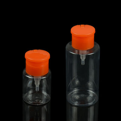 garrafa cosmética do removedor do verniz para as unhas da garrafa do ANIMAL DE ESTIMAÇÃO de 3.3oz 100ml com a bomba polonesa do removedor