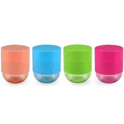Frascos claros do animal de estimação do frasco cosmético do creme do cabelo dos produtos 270ml dos cuidados pessoais com tampas