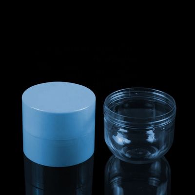 Frascos claros do animal de estimação do frasco cosmético do creme do cabelo dos produtos 270ml dos cuidados pessoais com tampas