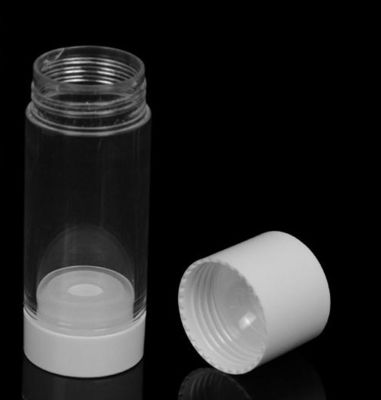 30g rolo recarregável vazio do desodorizante plástico de 33 x de 96mm no plástico oval liso insípido das garrafas