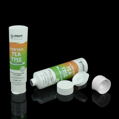 estratificação plástica da barreira do tubo plástico dobrável do tubo de 250ml PBL para cuidados pessoais