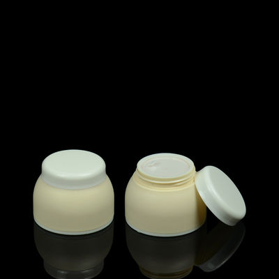 30ml 50ml 100ml PP vazios desnatam frascos plásticos claros livres em forma de bacia do frasco BPA com tampas