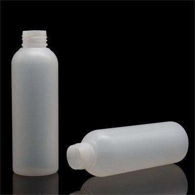 recipientes vazios finos da loção 150ml da garrafa cosmética do PE de 44mm 133MM