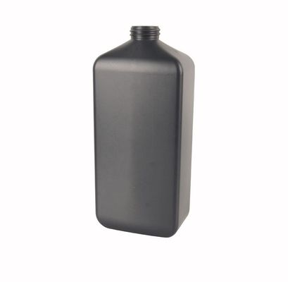 garrafa quadrada lisa da bomba dos cuidados com a pele do HDPE da garrafa cosmética do PE 950ml 32/410