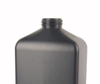 garrafa quadrada lisa da bomba dos cuidados com a pele do HDPE da garrafa cosmética do PE 950ml 32/410