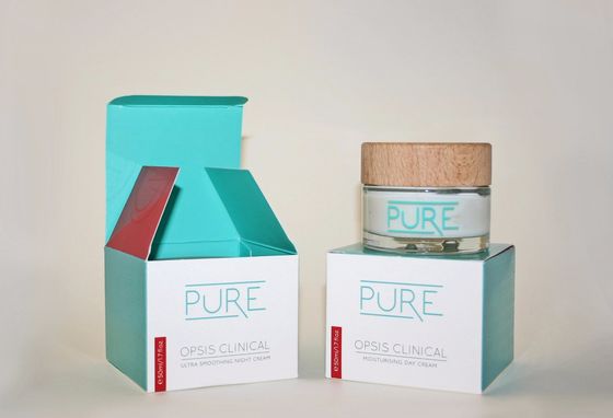 Os cosméticos personalizados de 30ml 50ml PETG desnatam o frasco vazio com tampa galvanizada
