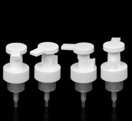 Da espuma clara branca do líquido da musse do bebedoiro automático garrafa vazia para o gel do chuveiro
