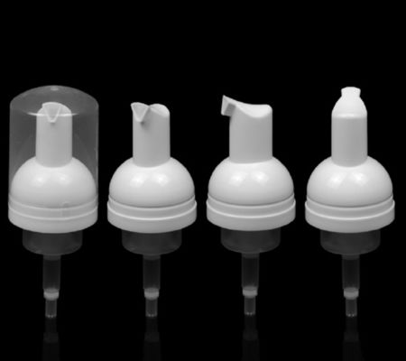 distribuidor de formação de espuma branco do sabão da bomba do sabão da espuma plástica de 42mm 43mm PP para o limpador facial