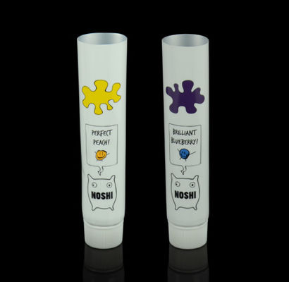 tubos cosméticos vazios do aperto ABL do tubo Squeezable de 25ml com tampão de parafuso