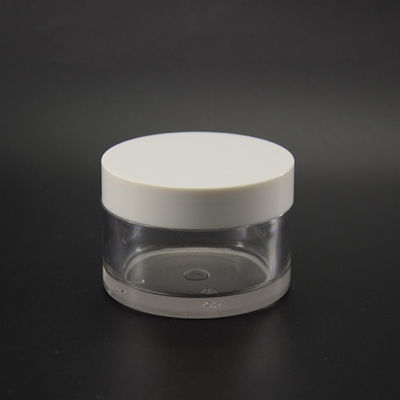 creme de cara cosmético do frasco do ABS PETG do soro 50ml com tampa galvanizada