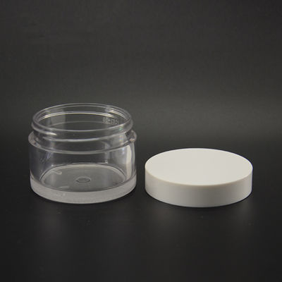 creme de cara cosmético do frasco do ABS PETG do soro 50ml com tampa galvanizada