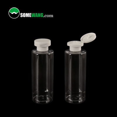 garrafa lisa do ombro da loção vazia cosmética plástica da garrafa do ANIMAL DE ESTIMAÇÃO 250ml