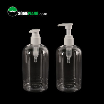 garrafa plástica do ANIMAL DE ESTIMAÇÃO do chuveiro do champô 100ml/200ml/500ml com empacotamento do cosmético do pulverizador da bomba