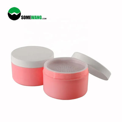 Composição fraca compacta vazia PP cosméticos do recipiente de pó que empacota o frasco