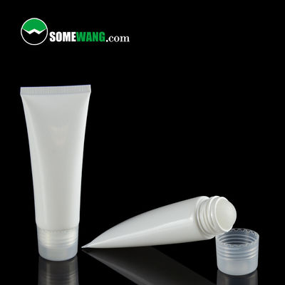rolo plástico de 35ml 50ml 100ml único no empacotamento dos cosméticos dos cuidados com a pele dos tubos