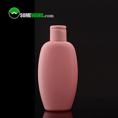 A garrafa lisa 100ml 138ml 200ml do PE personalizou a garrafa cosmética