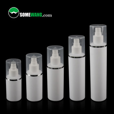 Loção cosmética Bottle100ml 120ml 150ml 200ml 250ml do PE com tampa exterior