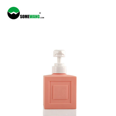 empacotamento cosmético da garrafa da loção do PE de 150ml 250ml 350ml 360ml com material do toque macio