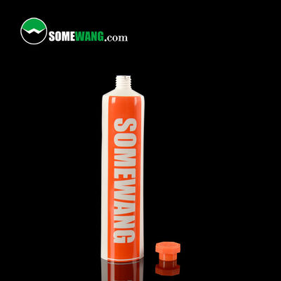 tubo plástico de 40ml 60ml 90ml ABL com o tampão de parafuso para o creme da proteção solar do dentífrico