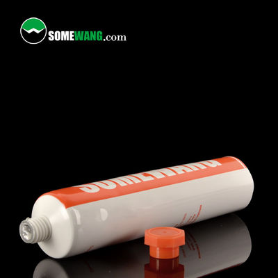 tubo plástico de 40ml 60ml 90ml ABL com o tampão de parafuso para o creme da proteção solar do dentífrico