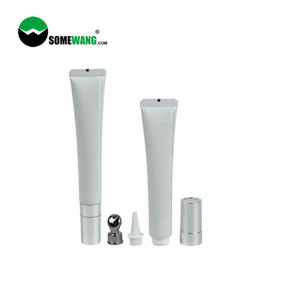 Tubo de creme para os olhos de plástico ABL de 15 ml com aplicador de massagem para embalagens de cosméticos