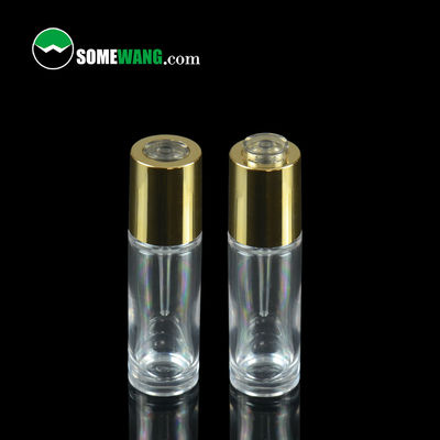Garrafa de óleo essencial vazia da garrafa 10ml 30ml 40ml do conta-gotas de PETG com o conta-gotas do tubo do aperto