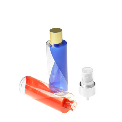 Garrafa plástica 200ml da loção da garrafa cosmética feita sob encomenda vazia dupla da cor PETG
